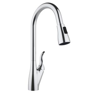 Torneira Gourmet De Cozinha Monocomando Arell Cromado MC06