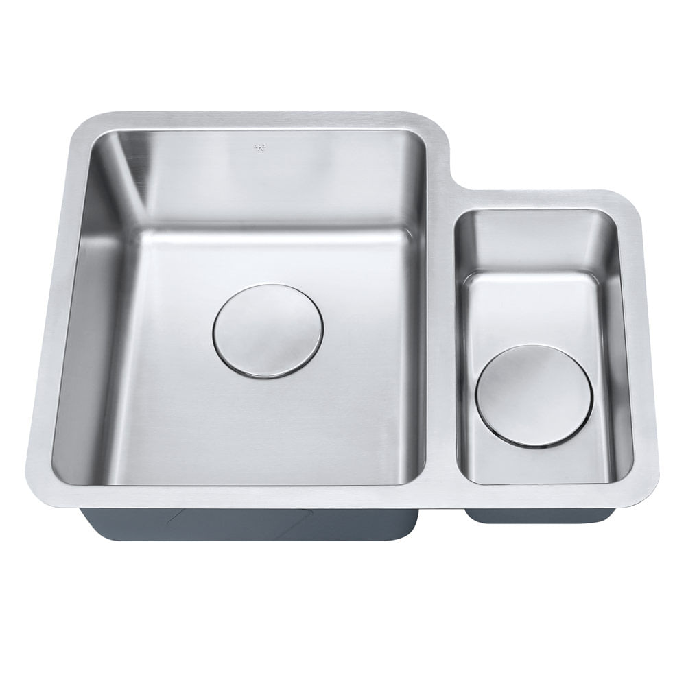 Cuba Dupla F201 Inox Escovado