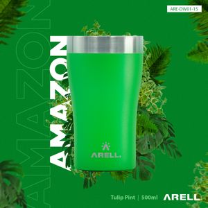 Copo Térmico Arell Inox a Vácuo 500ml Amazon Sem Tampa
