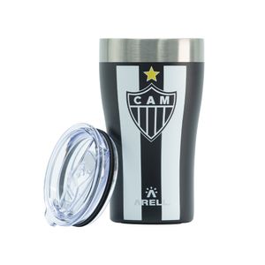 Copo Térmico Arell Inox a Vácuo 500ml  Oficial  Atlético MG