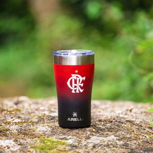 Copo Térmico Arell Inox a Vácuo 500ml  Oficial  Flamengo 01