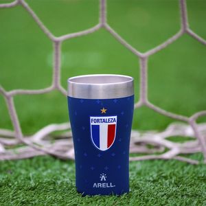 Copo Térmico Arell Inox a Vácuo 500ml  Oficial  Fortaleza
