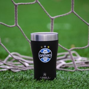 Copo Térmico Arell Inox a Vácuo 500ml  Oficial  Grêmio 02