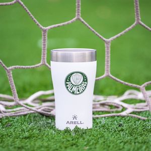 Copo Térmico Arell Inox a Vácuo 500ml  Oficial  Palmeiras 02