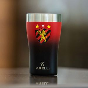 Copo Térmico Arell Inox a Vácuo 500ml  Oficial  Sport Recife