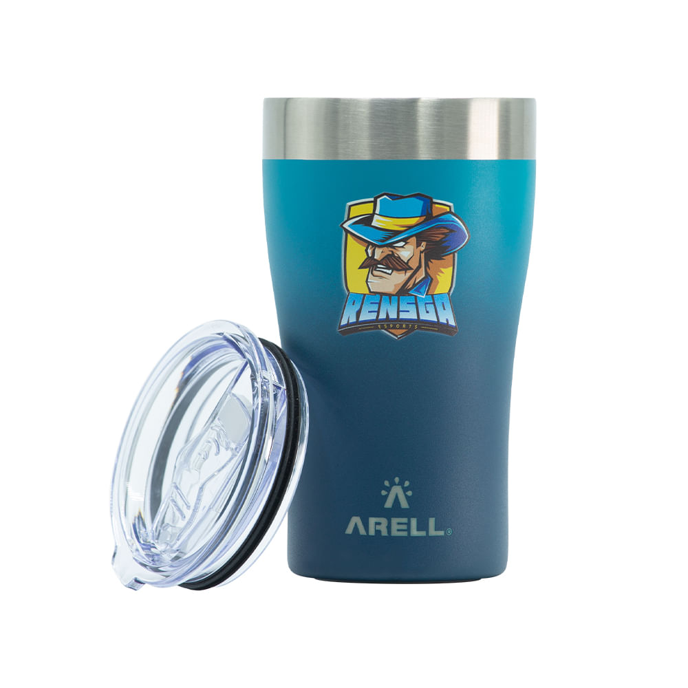 Copo Térmico Arell Inox a Vácuo 500ml  Oficial  Rensga