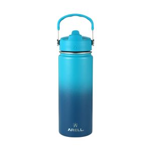 Garrafa Térmica Vácuo Straw Flask Arell 532ml  Ocean Blue