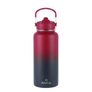 Garrafa Térmica Vácuo Straw Flask Arell 946ml  Wild Violet