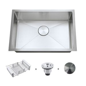 Cuba Cozinha Gourmet Arell Aço Escovado 60x40 e Acessórios