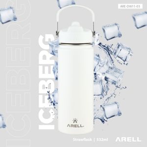 Garrafa Térmica Vácuo Straw Flask Arell 532ml  Iceberg