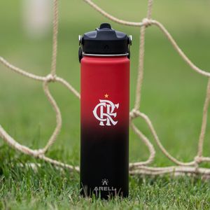 Garrafa Térmica Vácuo Straw Flask Arell 650ml  Flamengo 01