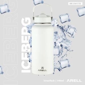 Garrafa Térmica Vácuo Straw Flask Arell 946ml  Iceberg