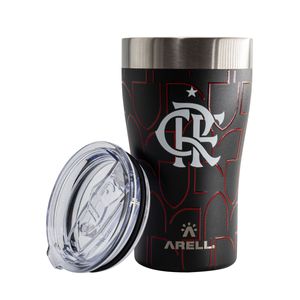 Copo Térmico Arell Inox a Vácuo 500ml  Oficial  Flamengo 10