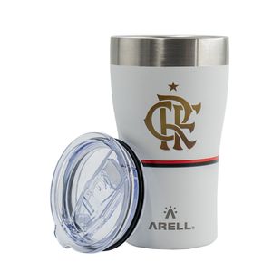 Copo Térmico Arell Inox a Vácuo 500ml  Oficial  Flamengo 11
