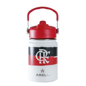 Garrafa Térmica Vácuo Straw Flask Arell 355ml  Flamengo 16