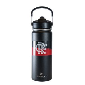 Garrafa Térmica Vácuo Straw Flask Arell 532ml  Flamengo 14