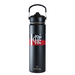 Garrafa Térmica Vácuo Straw Flask Arell 650ml  Flamengo 14