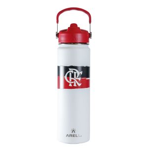 Garrafa Térmica Vácuo Straw Flask Arell 650ml  Flamengo 16